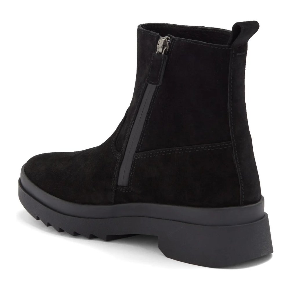 $280 EILEEN FISHER FLOYD WATERPROOF WINTER BOOT BLACK PLATFORM comfort  7 (TB24) - Picture 2 of 9